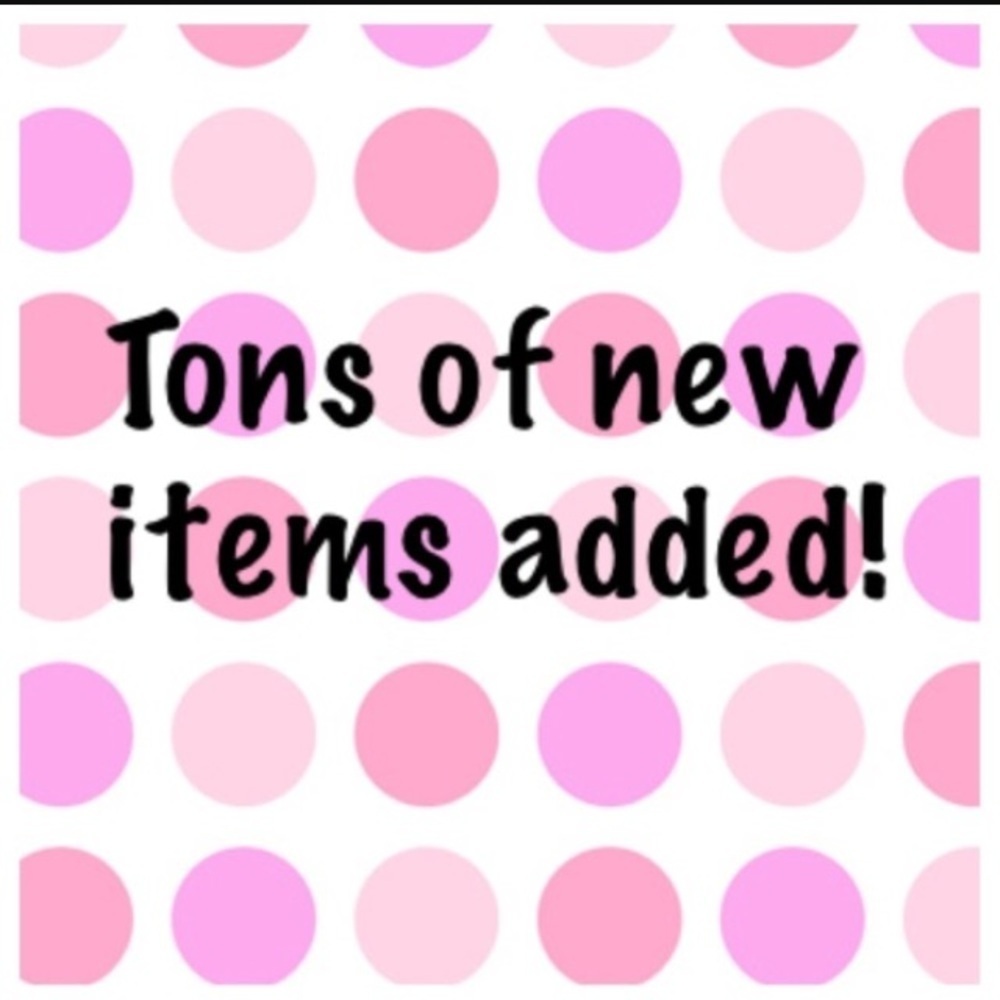 Check out my closet adding new items every day!!!
